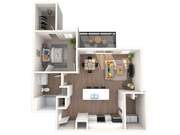 A1 floor plan The Riley