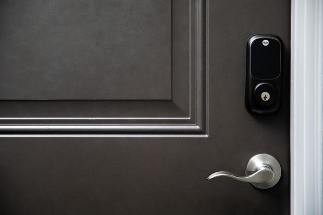 Electronic lock on all apartment homes