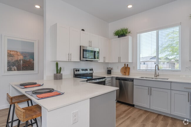 3BR, 2BA - 1,265SF - Kitchen - Avilla Mystic