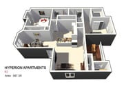 Two Bed / Two Bath