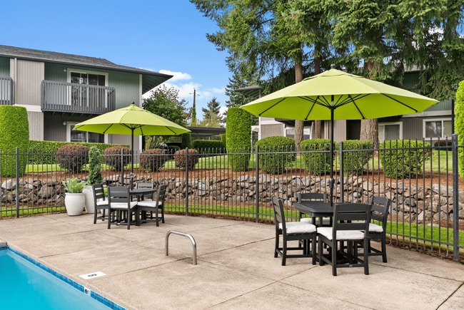 Relax and unwind poolside.