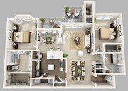 The Venetian Harmony | 2x2 | 1262 sq ft
