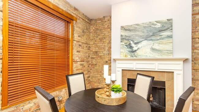 Gas starting fireplace - 743 N Wolcott Ave Unit #1