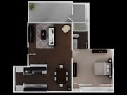 1BR/1BA