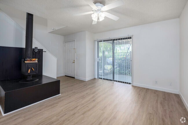 2BR, 1.5BA - 950SF - Living Room - Le Tournesol