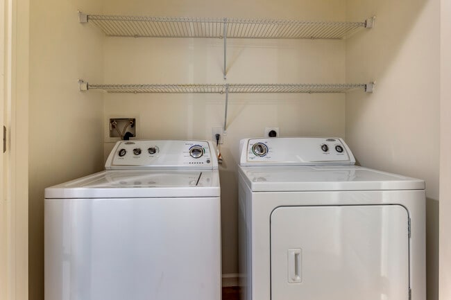 In-unit washer and dryer