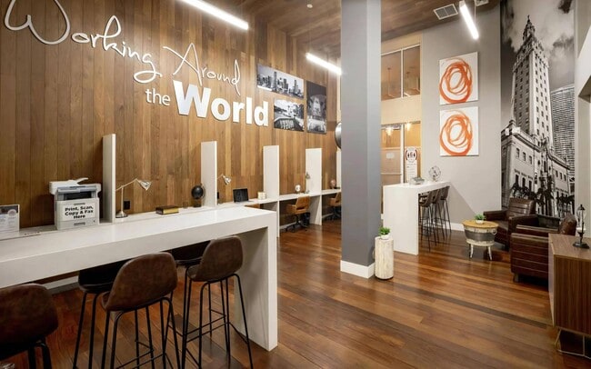 Work outside your own four walls, with a printer already plugged in.