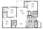 3BR/2BA