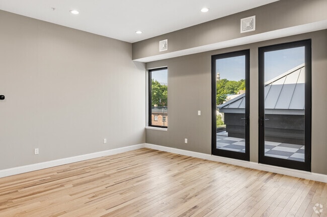 2BR, 2BA - 1,208SF - Living Area