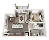 Morgan Reserve - A1 - 1 Beds - 1 Baths - 732 Sq. ft.