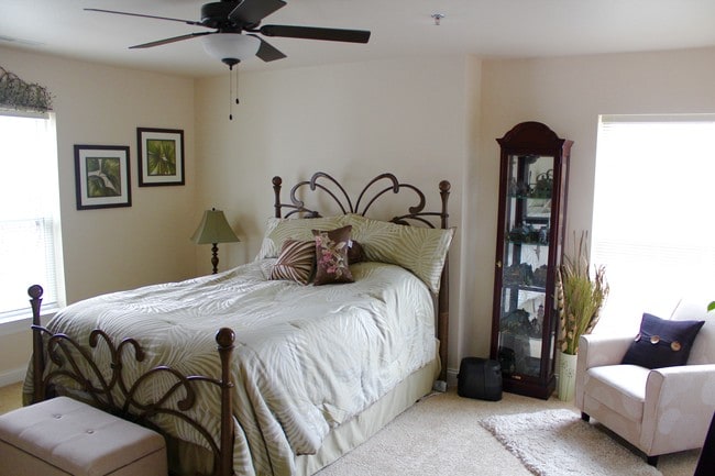 Spacious Bedrooms