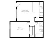 1BR/1BA