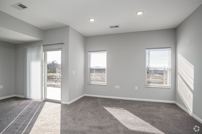 3BR, 2.5BA - 1,471SF - Living Room - Brynn Mar Crossing - Brand New Townhomes