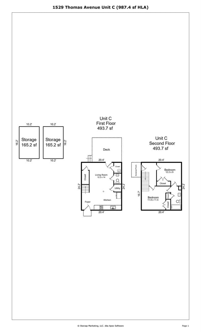 Building Photo - 1529 Thomas Ave