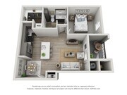 Novel Lockwood Glen - A1 - 1 Beds - 1 Baths - 700 Sq. ft.