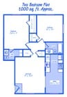 2BR/1.5BA