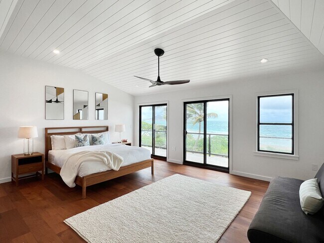 Photo - Modern Beachfront Estate w/Private Pool/Spa, Ocean View & AC: Kailua Beach Villa