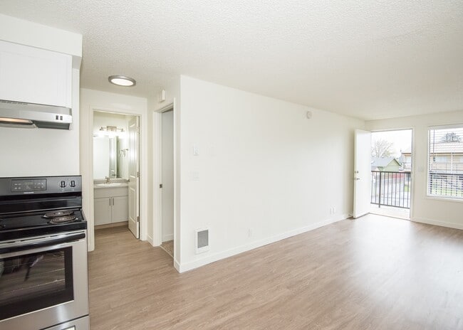 Living room and Hallway