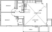 Two Bedroom Upper