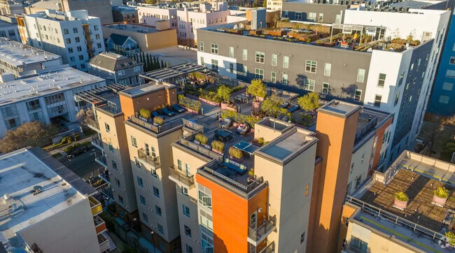 Rooftop Lounge - FOUND Study Downtown Berkeley Rental