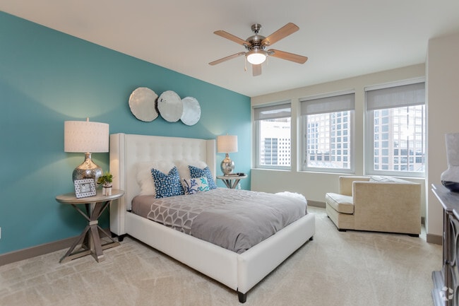 2BR,2BA - 1610F B2E - BEDROOM