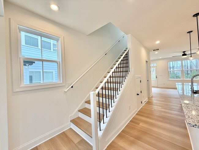 Photo - **OFFERING 1/2 OFF FIRST MONTH'S RENT** Newly Built 4BD, 3.5BA End-Unit Raleigh Townhome in a Gre...
