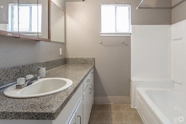 Bathroom - 1305 Memorial Apartments