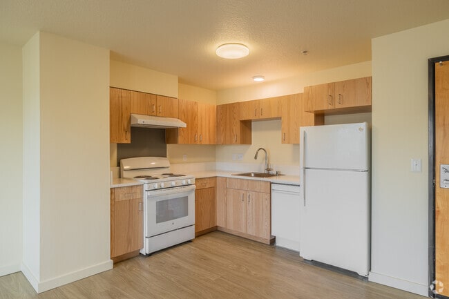 1BR, 1BA - 609SF - Kitchen
