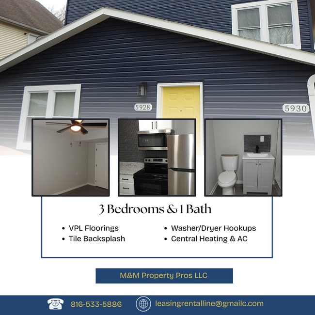 Building Photo - Charming 3 bedrooms and 1 bath home located on Elmwood Ave in Kansas City, MO