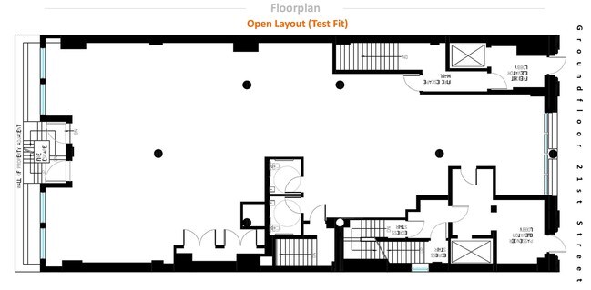 Test Open Retail Layout - 25 E 21st St