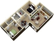 2BR/2BA