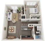 The Bruins - One Bedroom 749 sqft