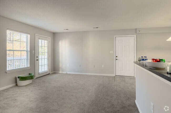 2BR, 2BA - 877SF - Model Unit - Living Room - Summerland Heights Apartments
