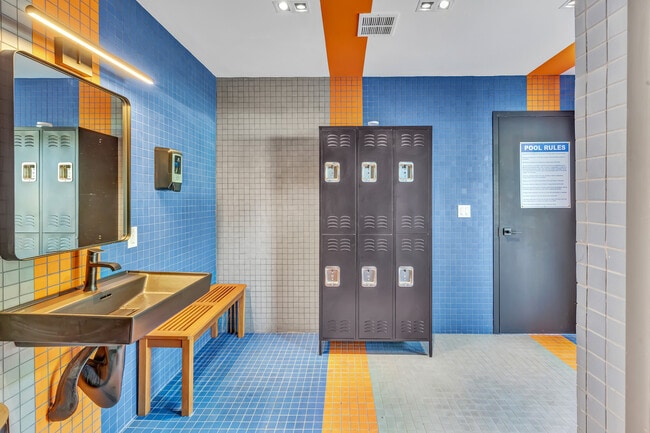 Locker room