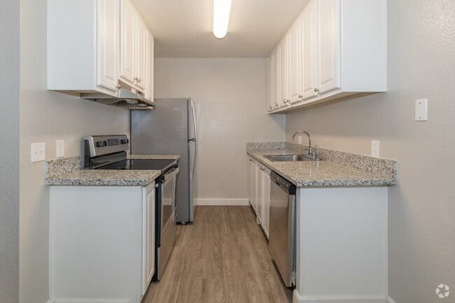 1BR, 1BA - 525SF - Kitchen - Pine Manor