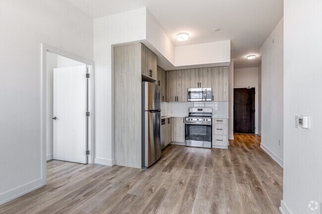 2BR + Den, 2BA - 771SF - Kitchen/Living Room - 2475 Old Bronte Road