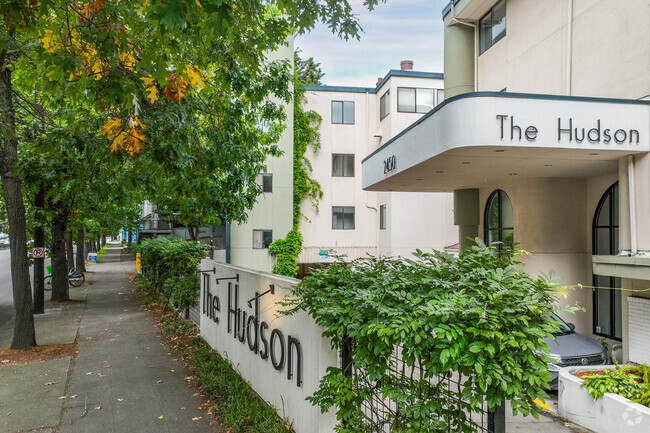 Entrance - The Hudson Apartments