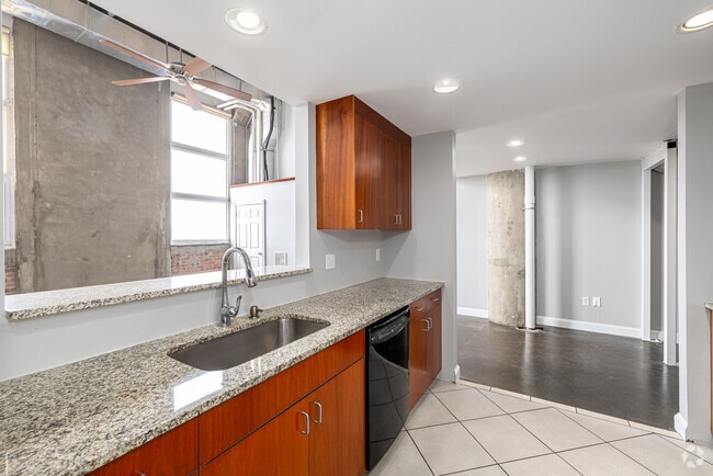 2BR, 2BA Loft - Kitchen - Parkville Management