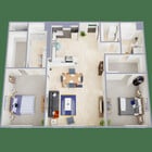 The Ovation 2 Bedroom 2 Bath