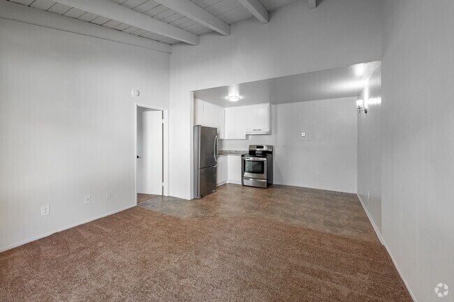 1BR, 1 BA - Living Room