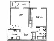 1BR/1BA
