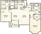 2BR/2BA