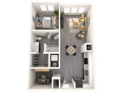 1 Bedroom / 1 Bathroom