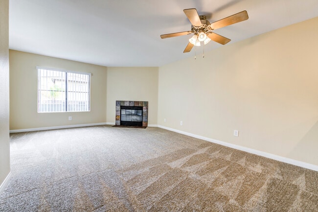 Empty Unit Living Room