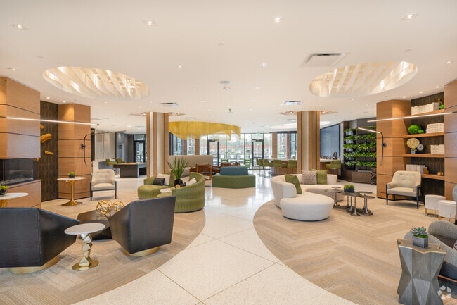 Lobby Entrance and Seating