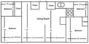 2BR/2BA