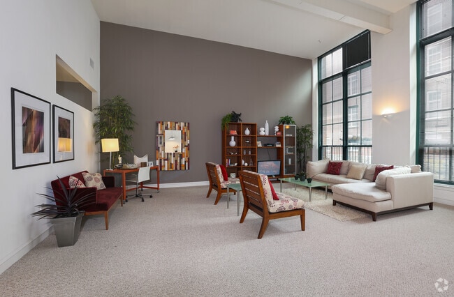 2BR, 2BA - 1,954SF - Living Room - Loft Two Seven