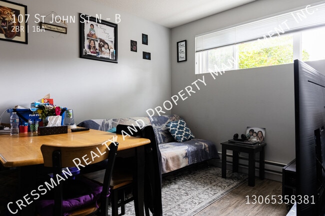 Photo - 2 bed, 1 bath basement suite in Northeast Regina Unit B