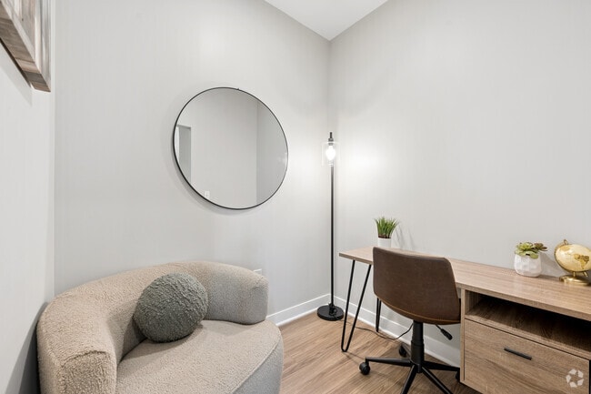 Model - 1BR, 1BA - 757SF - Den