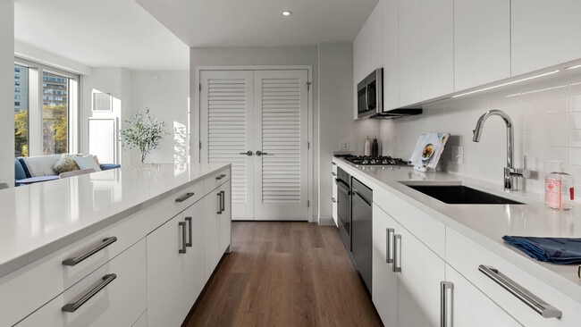 Kitchen with Stainless Steel Appliances